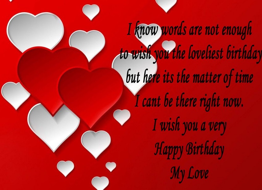 130+ Romantic Birthday Wishes for Girlfriend - Birthday Images