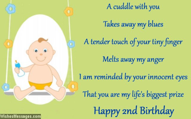 Cute-second-birthday-card-message
