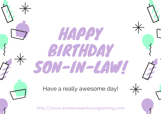 Birthday Wishes For Son In Law 6