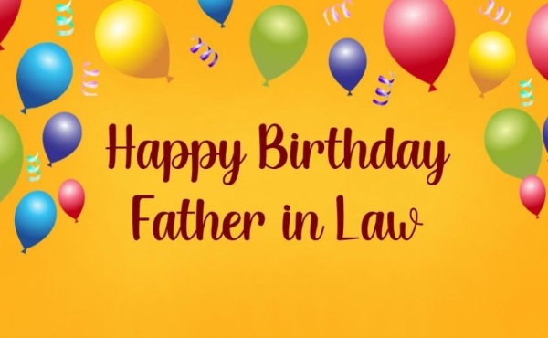 birthday of father in law