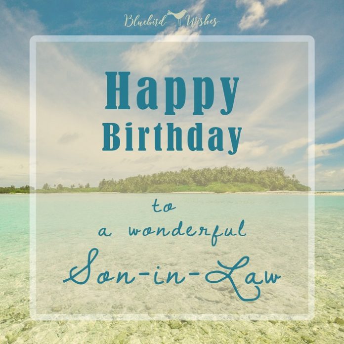 Birthday Wishes For Son In Law 696x696