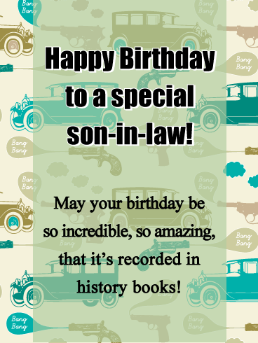 Happi Birthday Wishes For Son In Law5