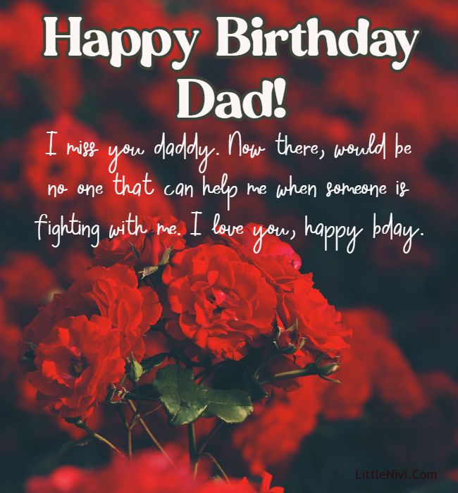145 Best Happy Birthday Dad In Heaven Wishes Messages And Quotes 4