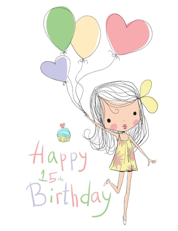 15th Happy Birthday Wishes1