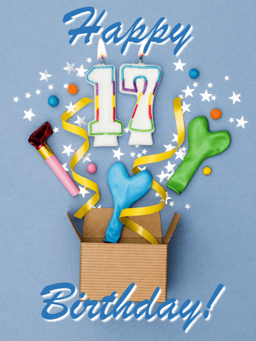17th Happy Birthday Wishes3