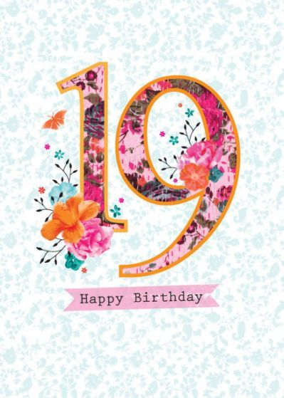 19th Birthday Wishes1
