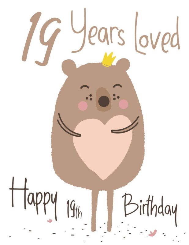 19th Birthday Wishes3