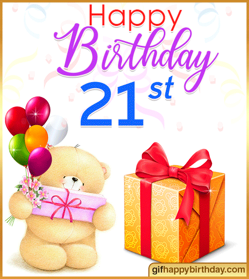 21th Birthday Wishes4