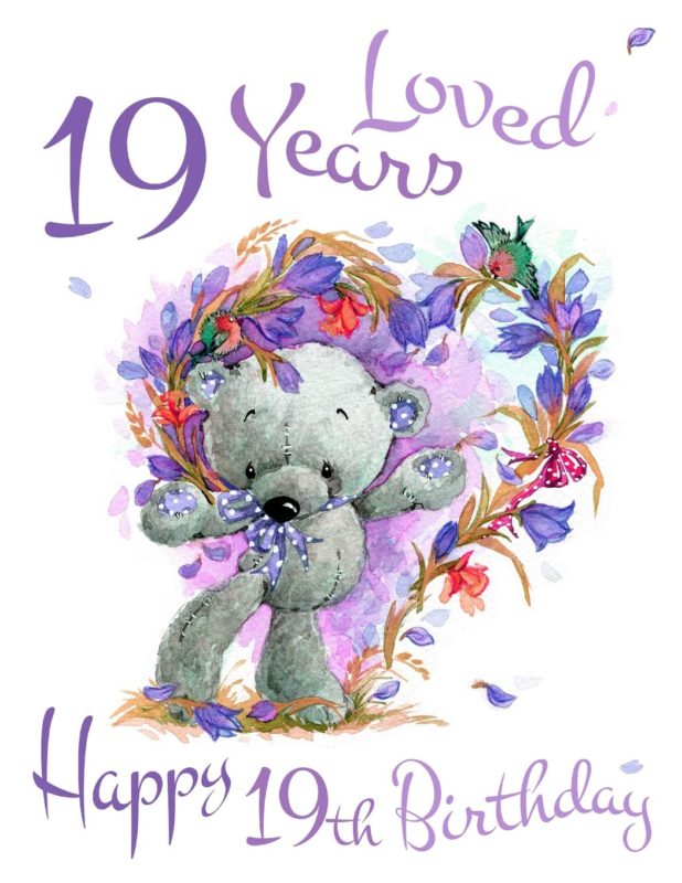 Best 19th Birthday Wishes1