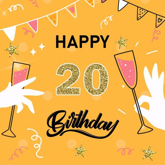 Best 20th Birthday Wishes3