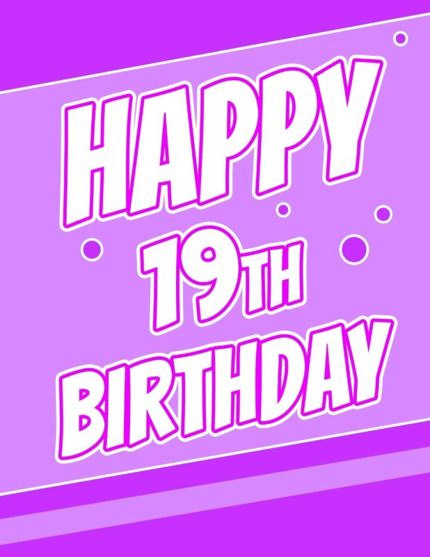 Best Happy 19th Birthday Wishes1