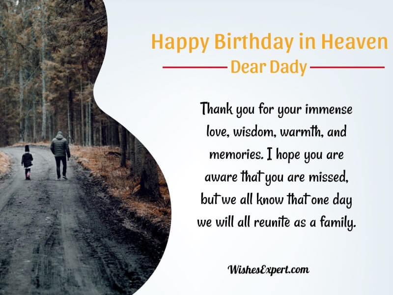 Happy Birthday Dad In Heaven From Daughter 1