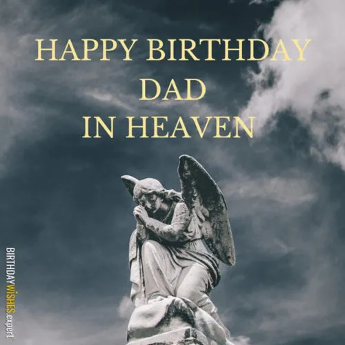 Birthday Image Dad In Heaven 500x500