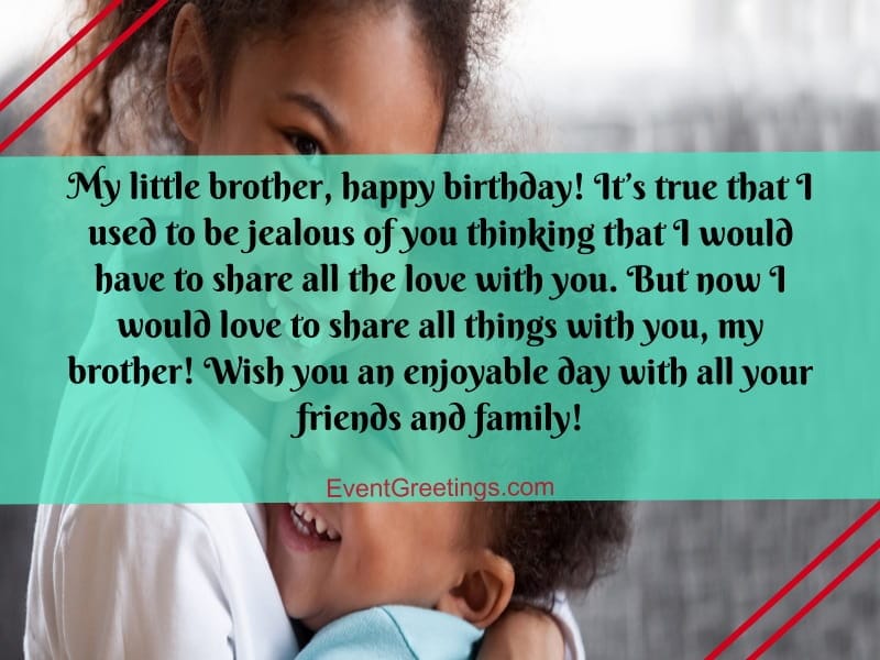Birthday Message For Brother From Sister 1