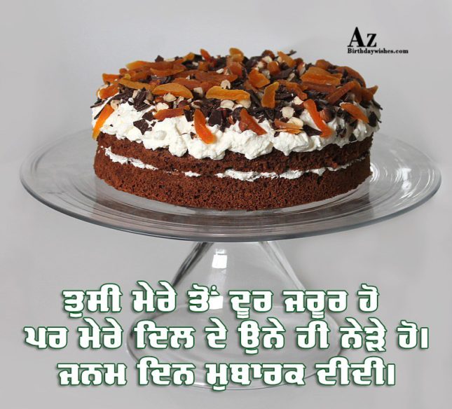 Birthday Wishes For Sister In Punjabi5