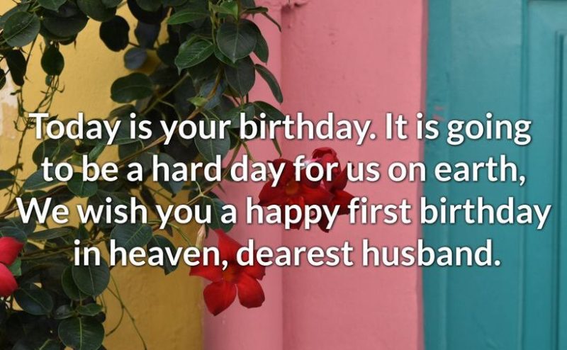 Birthday Wishes Husband In Heaven4