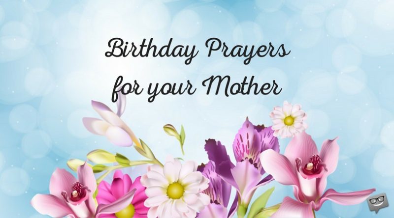 Birthday Prayers For Mother. Cover Picture For Fb