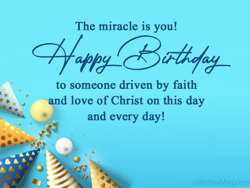 Christian Birthday Wishes Quotes