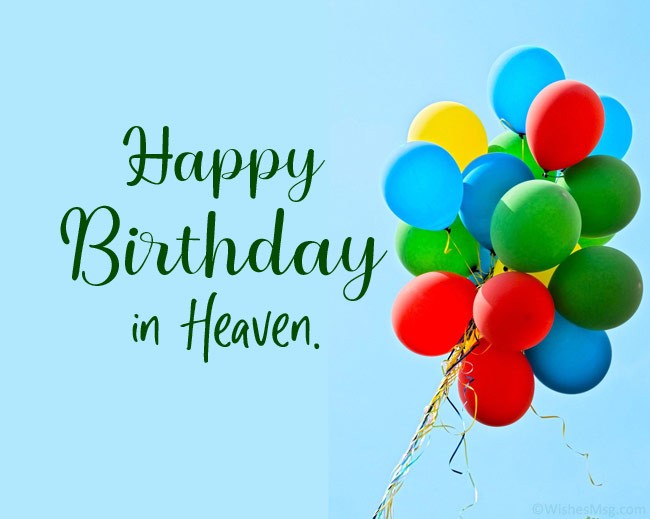 Happy Birthday In Heaven 3