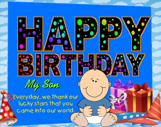 Birthday Wishes For Son1