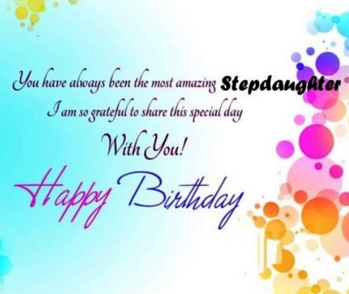 Birthday Wishes For Stepdaughter2