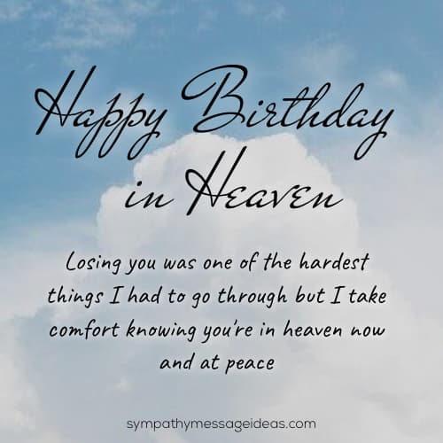 Happy Birthday At Peace In Heaven