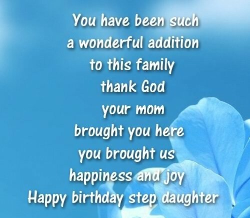 Happy Birthday Step Daughter5