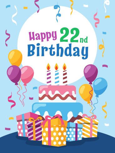 Happy 22nd Birthday Wishes2