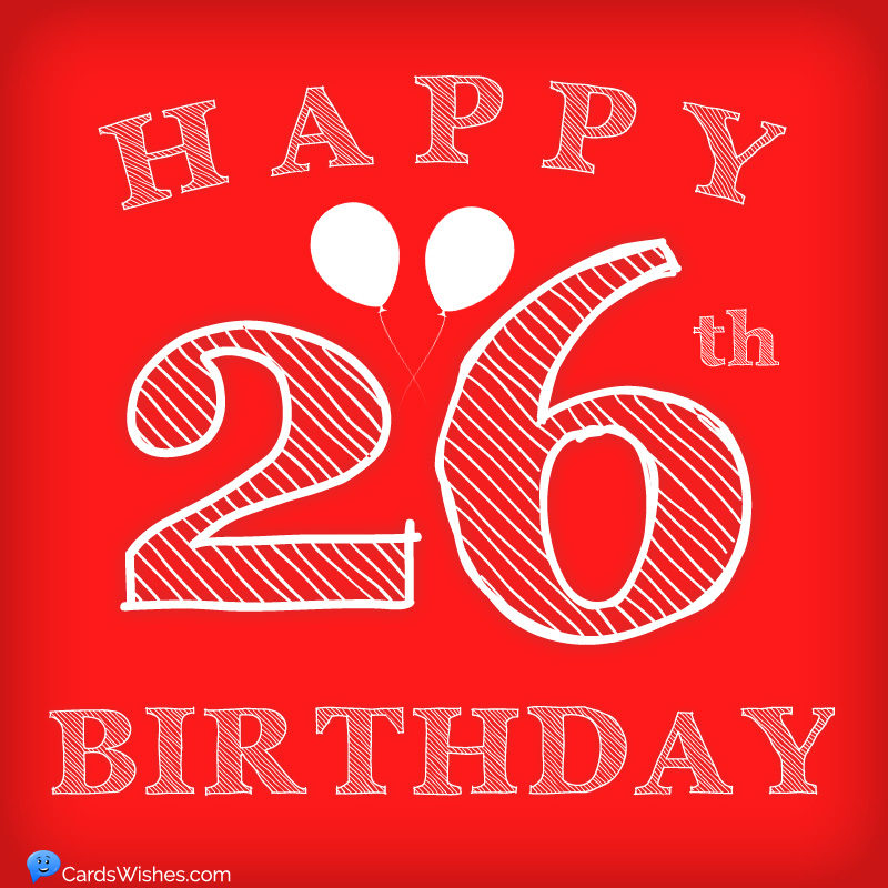 Happy 26th Birthday Red