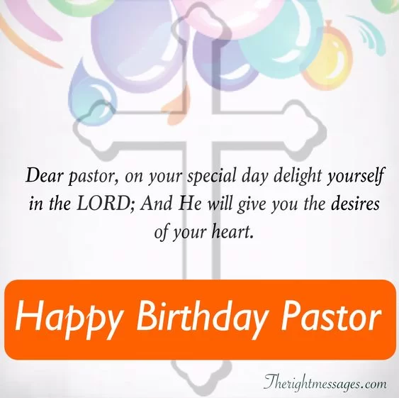 Happy Birthday Wishes For Pastor